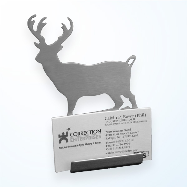 Deer Hunting Business Card Case 