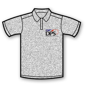 Brand Print Polo T-Shirt