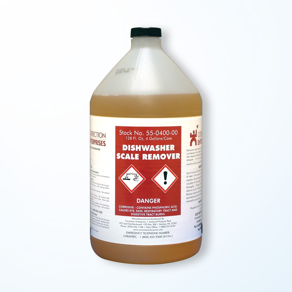 Dishwasher Scale Remover Correction Enterprises