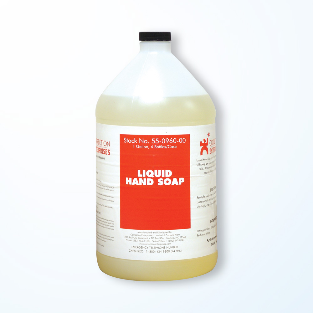 Liquid Hand Soap – Correction Enterprises