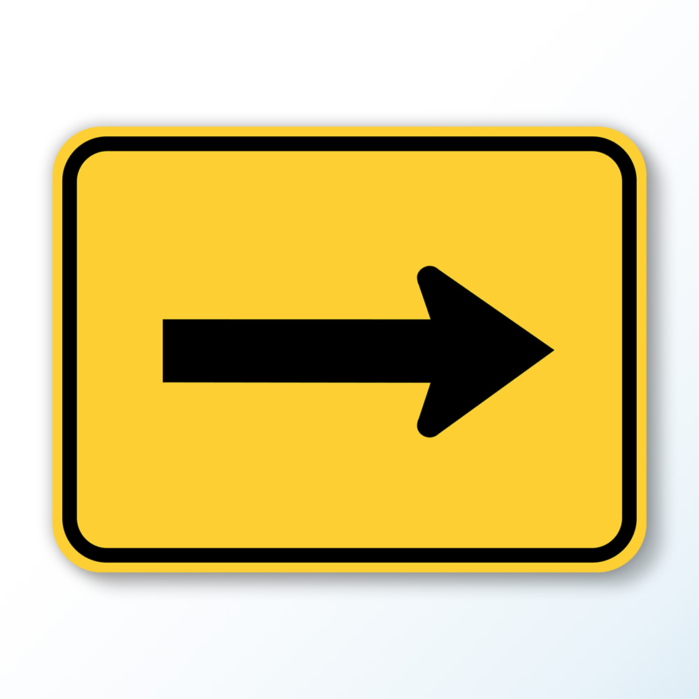 Turn Arrow Right Correction Enterprises